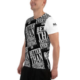 BTYE White Sleeve Men's Athletic BJJ Rash Guard