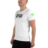 Keep Getting Better Green Men's Athletic BJJ Rash Gaurd