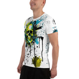 Skull Trash Polka Men's Athletic BJJ Rash Guard