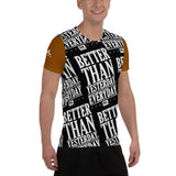 BTYE Brown Sleeve Men's Athletic BJJ Rash Guard