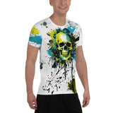 Skull Trash Polka Men's Athletic BJJ Rash Guard