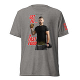 Get Fit On Fast Food premium short sleeve t-shirt